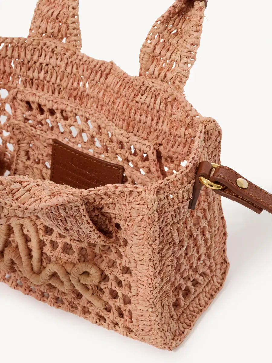 Chloé Mini Summer Banana east-west tote bag in raffia | Thumbnail 5 Chloé Mini Summer Banana east-west tote bag in raffia | Thumbnail 5