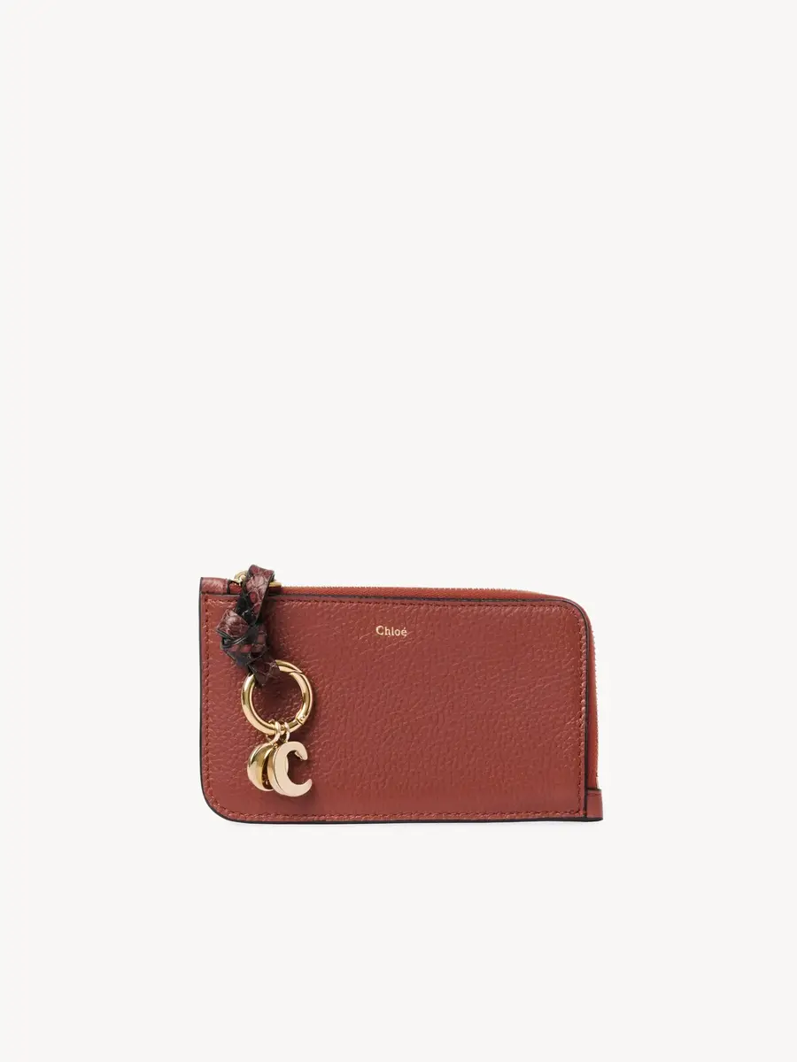 Chloé Alphabet wallet in grained leather | Thumbnail 2 Chloé Alphabet wallet in grained leather | Thumbnail 2