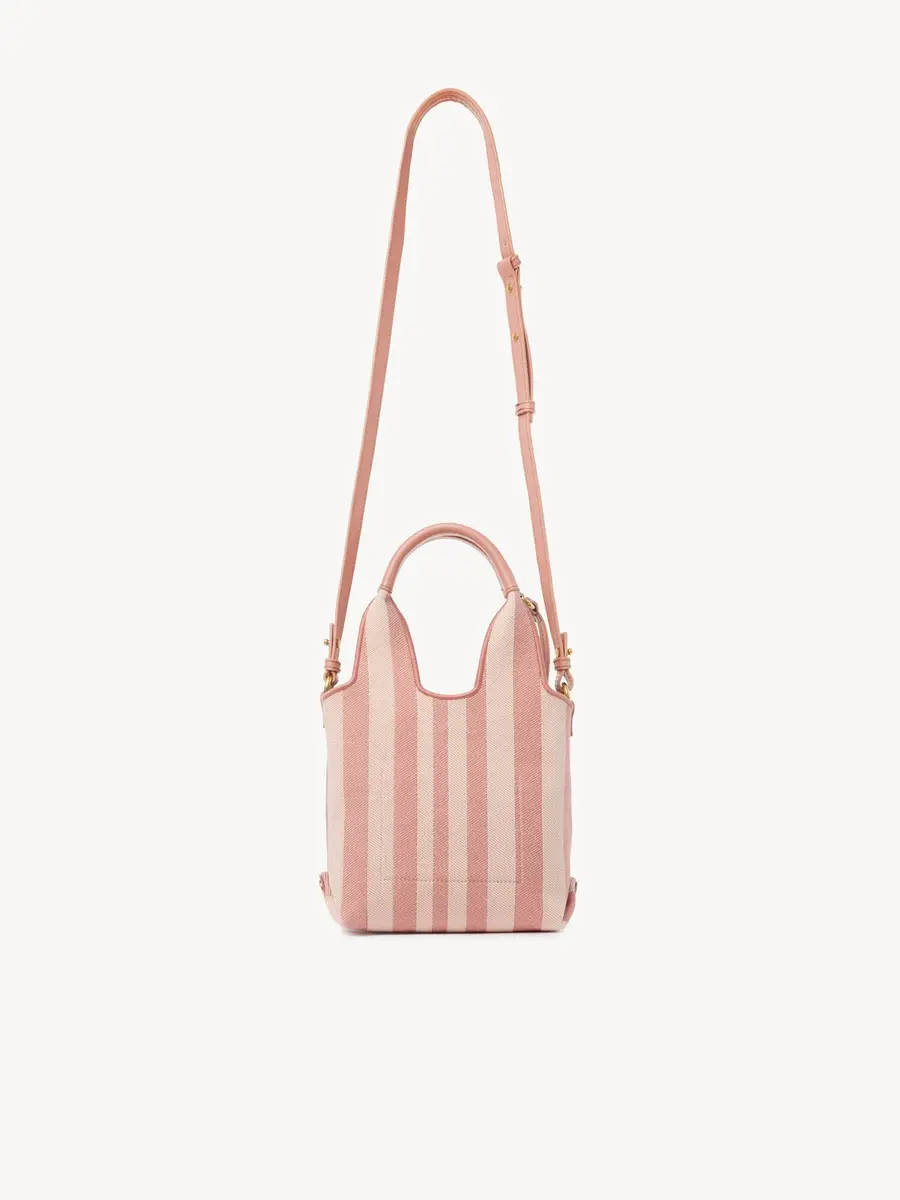 Chloé Mini Chloé Stripy tote bag in jacquard | Thumbnail 5