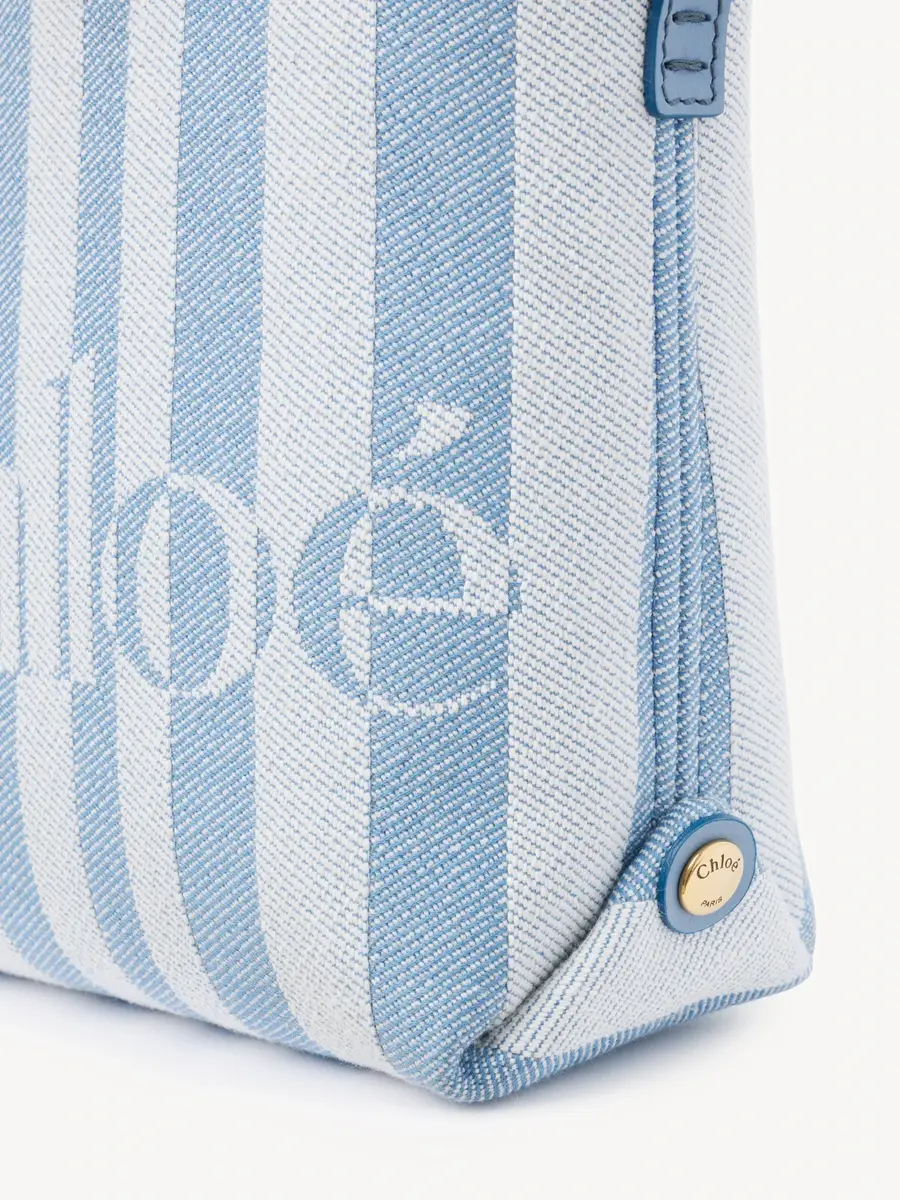 Chloé Mini Chloé Stripy tote bag in jacquard | Thumbnail 7