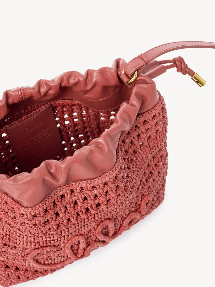 Chloé Mini Summer Banana drawstring shoulder bag in raffia | Thumbnail 6 Chloé Mini Summer Banana drawstring shoulder bag in raffia | Thumbnail 6