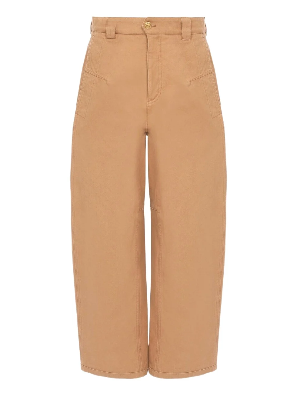 Chloé Barrel pants in cotton canvas