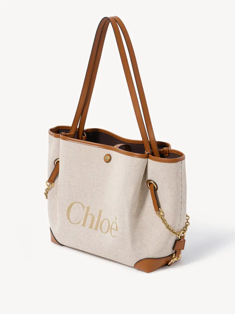 Chloé Chloé Clover double carry bag in canvas | Thumbnail 5