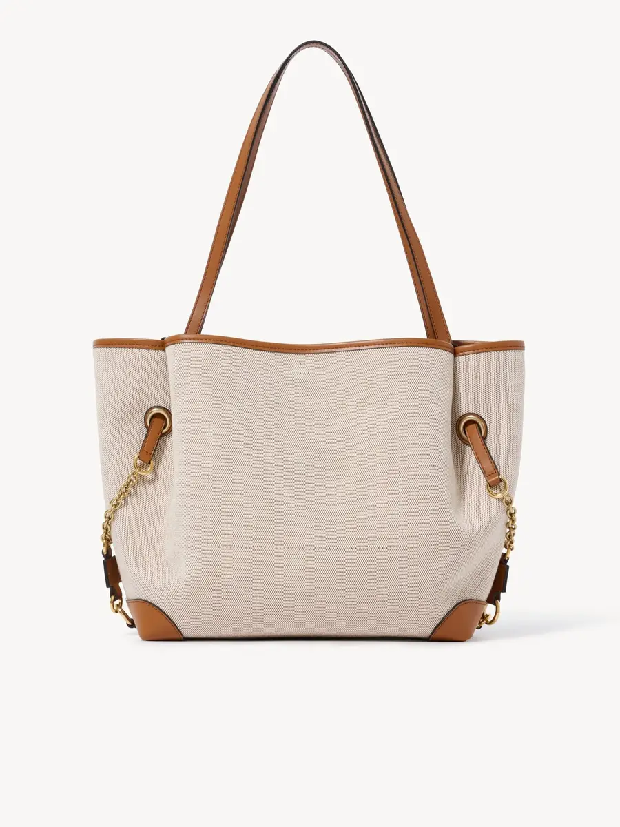 Chloé Chloé Clover double carry bag in canvas | Thumbnail 6