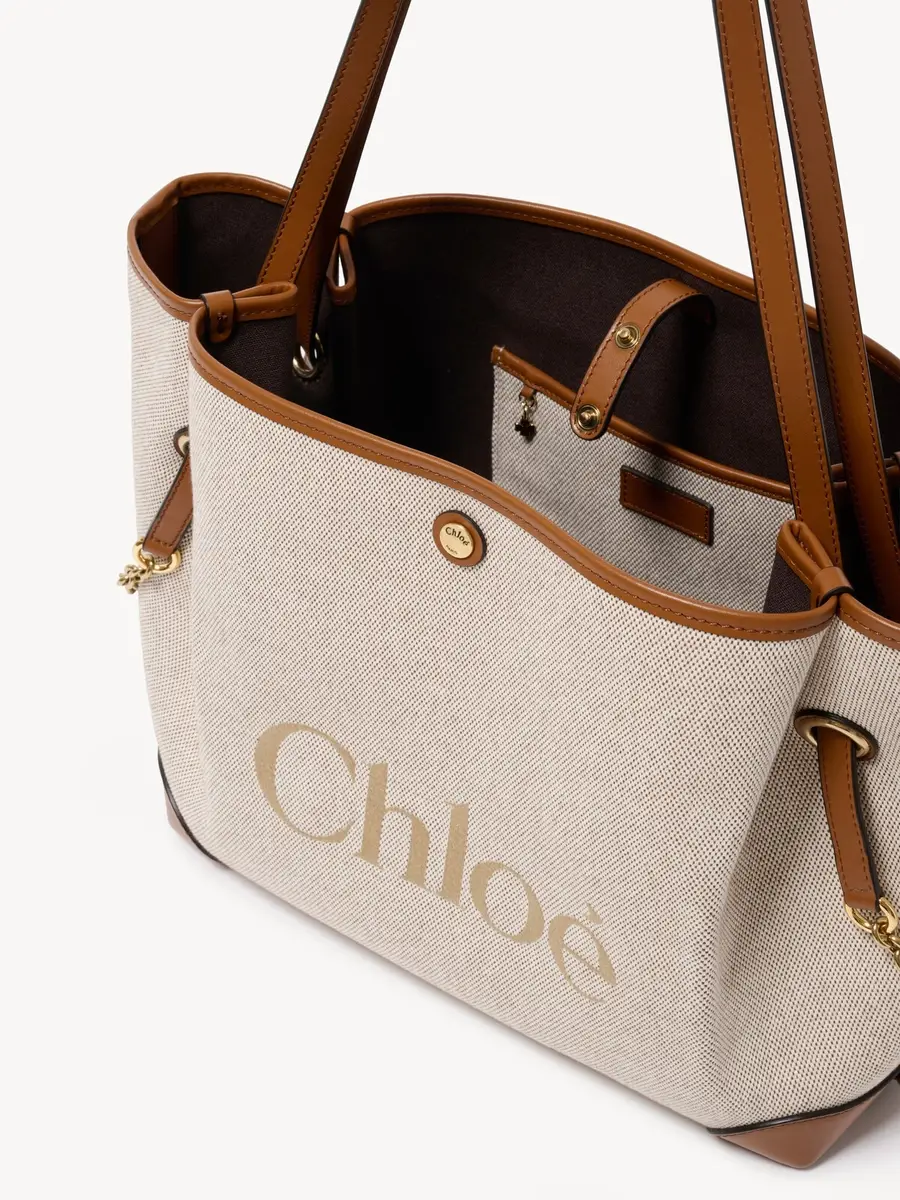 Chloé Chloé Clover double carry bag in canvas | Thumbnail 7