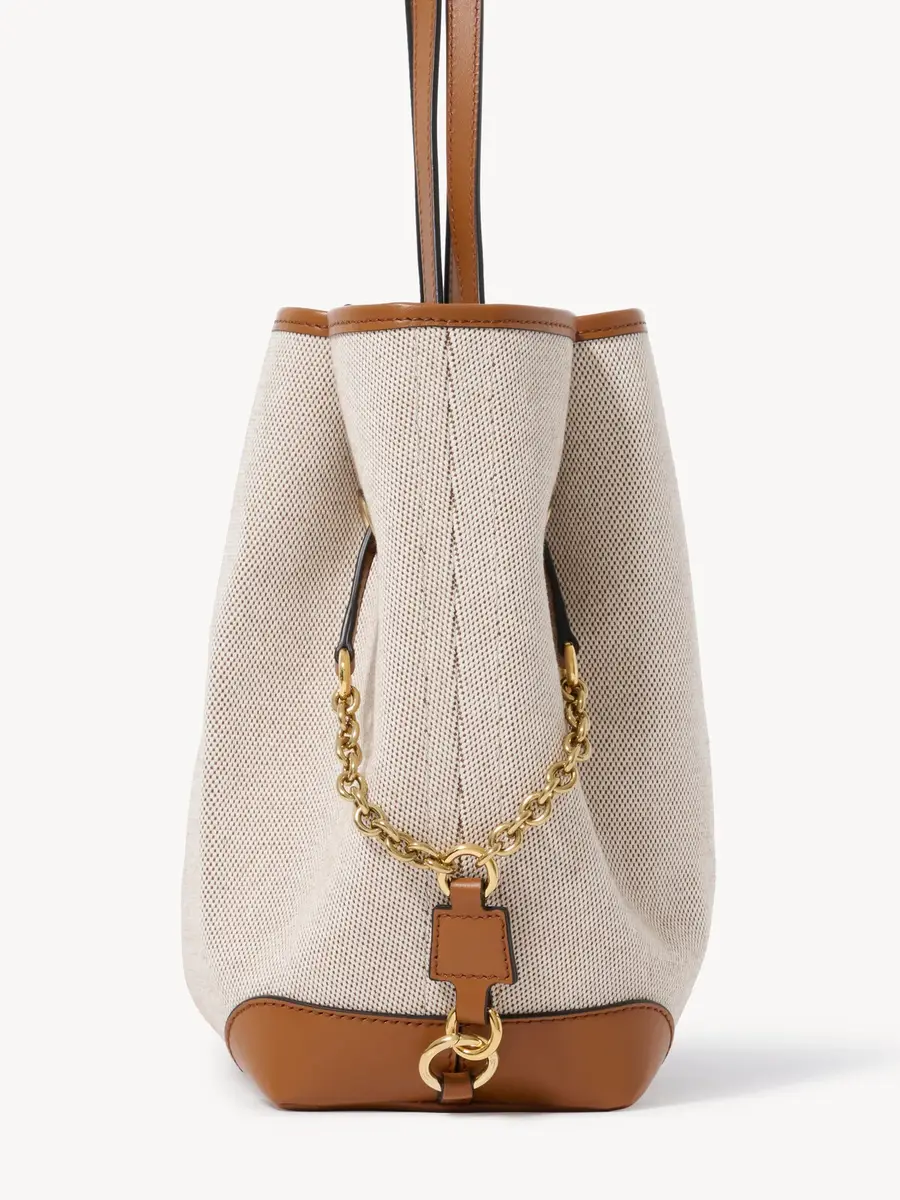 Chloé Chloé Clover double carry bag in canvas | Thumbnail 8