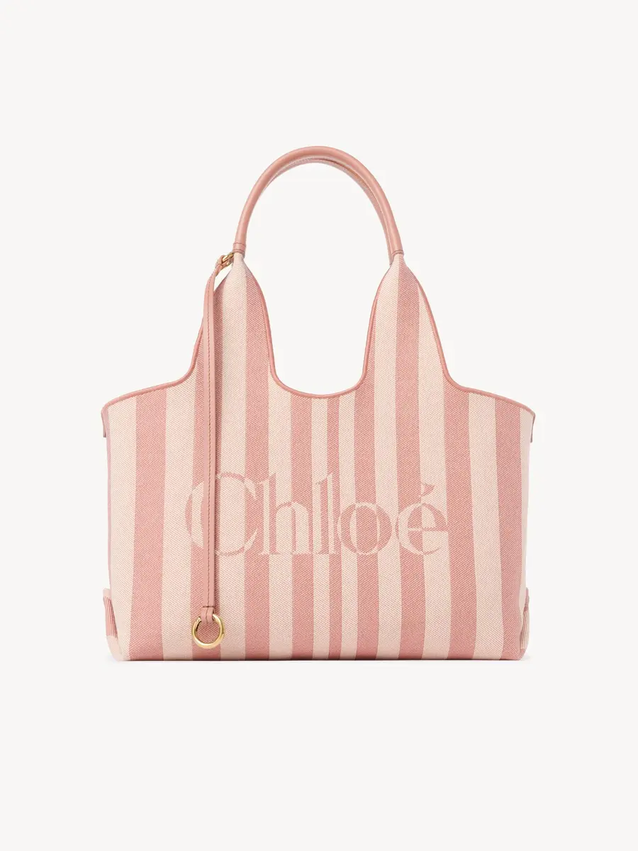 Chloé Chloé Stripy east-west tote bag in jacquard | Thumbnail 2