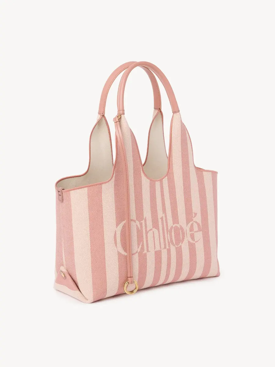 Chloé Chloé Stripy east-west tote bag in jacquard | Thumbnail 4
