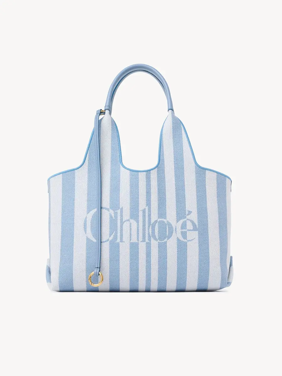 Chloé Chloé Stripy east-west tote bag in jacquard | Thumbnail 2
