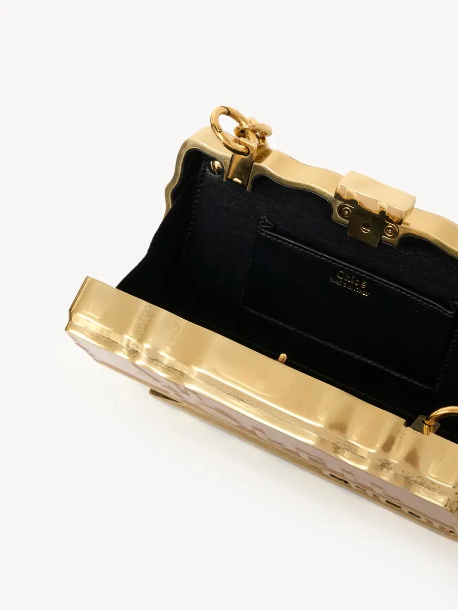 Chloé Chloé Soleil minaudière with chain in brass & enamel | Thumbnail 6 Chloé Chloé Soleil minaudière with chain in brass & enamel | Thumbnail 6
