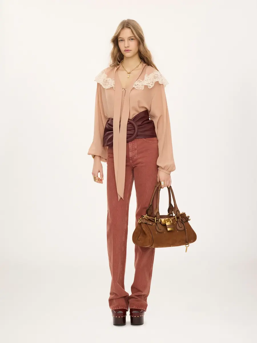 Chloé Paddington bag in suede leather | Thumbnail 8 Chloé Paddington bag in suede leather | Thumbnail 8
