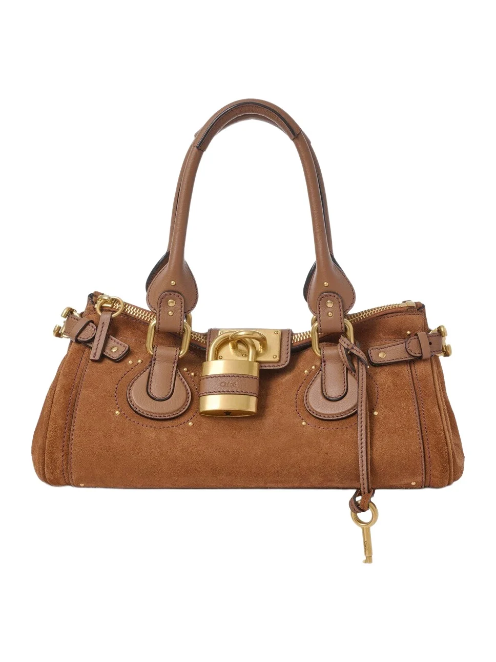 Chloé Paddington bag in suede leather