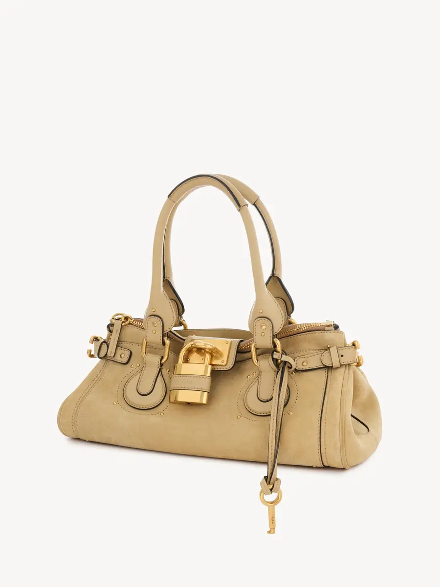 Chloé Paddington bag in suede leather | Thumbnail 4 Chloé Paddington bag in suede leather | Thumbnail 4