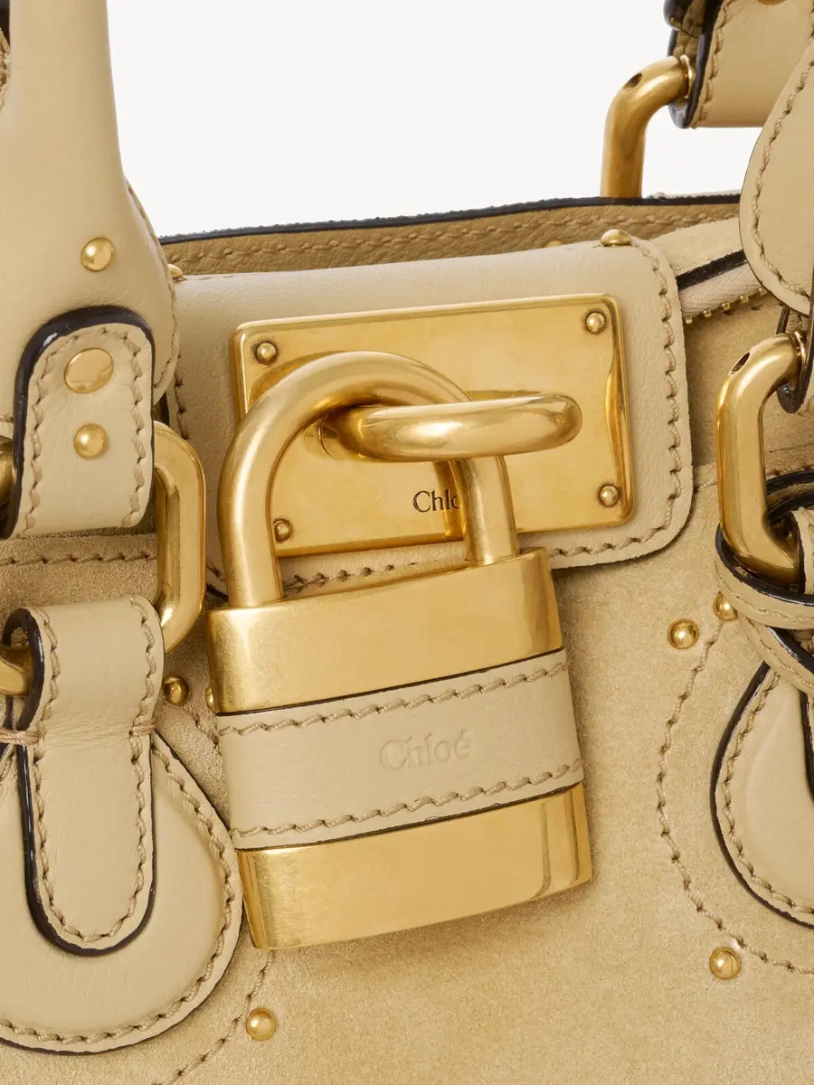 Chloé Small Paddington bag in suede leather | Thumbnail 6 Chloé Small Paddington bag in suede leather | Thumbnail 6