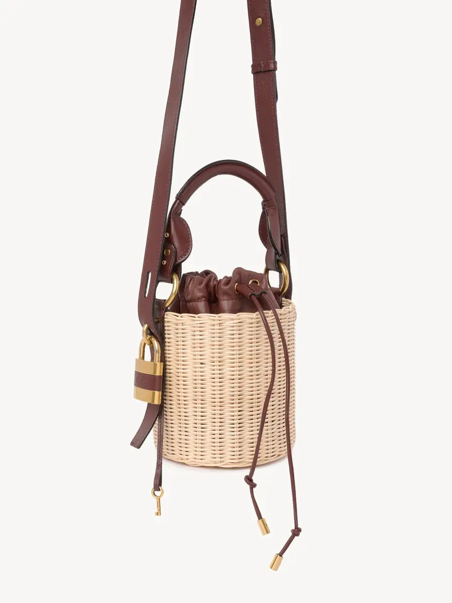 Chloé Small Paddington bucket bag in wicker | Thumbnail 4 Chloé Small Paddington bucket bag in wicker | Thumbnail 4