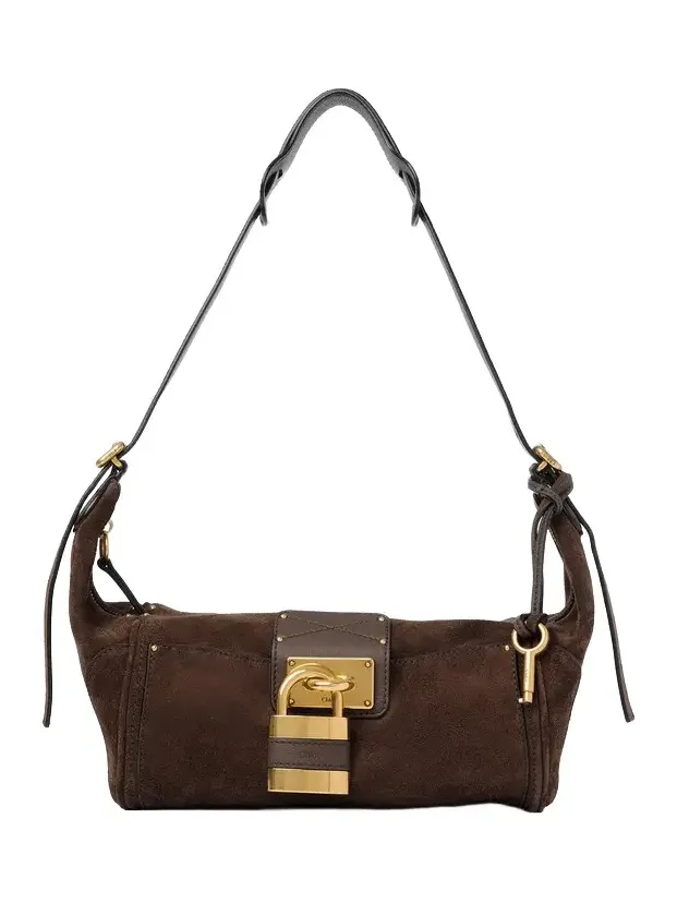Paddington crossbody bag in suede leather Paddington crossbody bag in suede leather