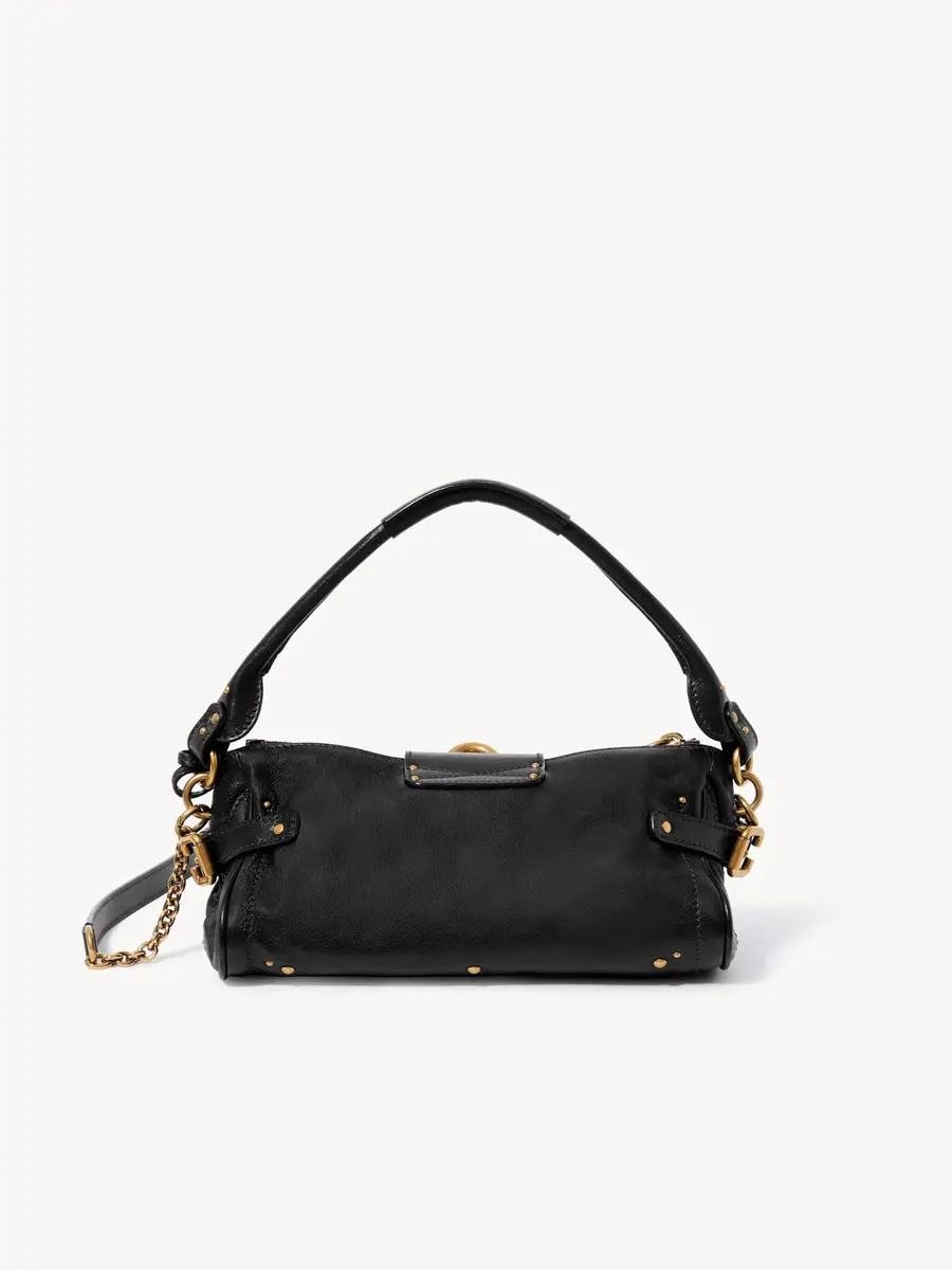 Chloé Small Paddington bag with strap in grained leather | Thumbnail 6