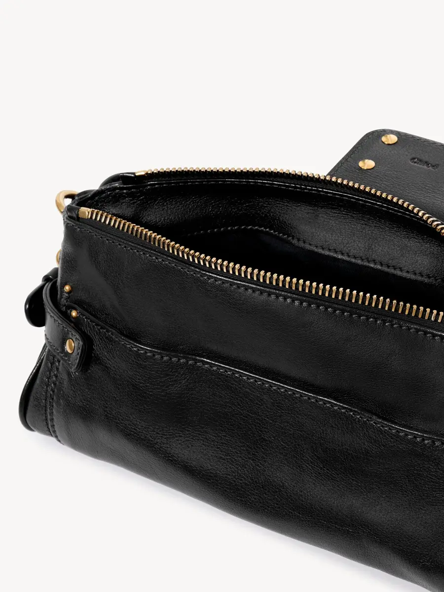 Chloé Small Paddington bag with strap in grained leather | Thumbnail 7