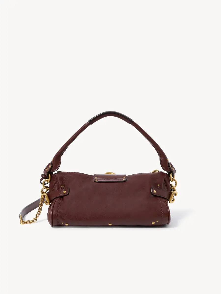 Chloé Small Paddington bag with strap in grained leather | Thumbnail 6