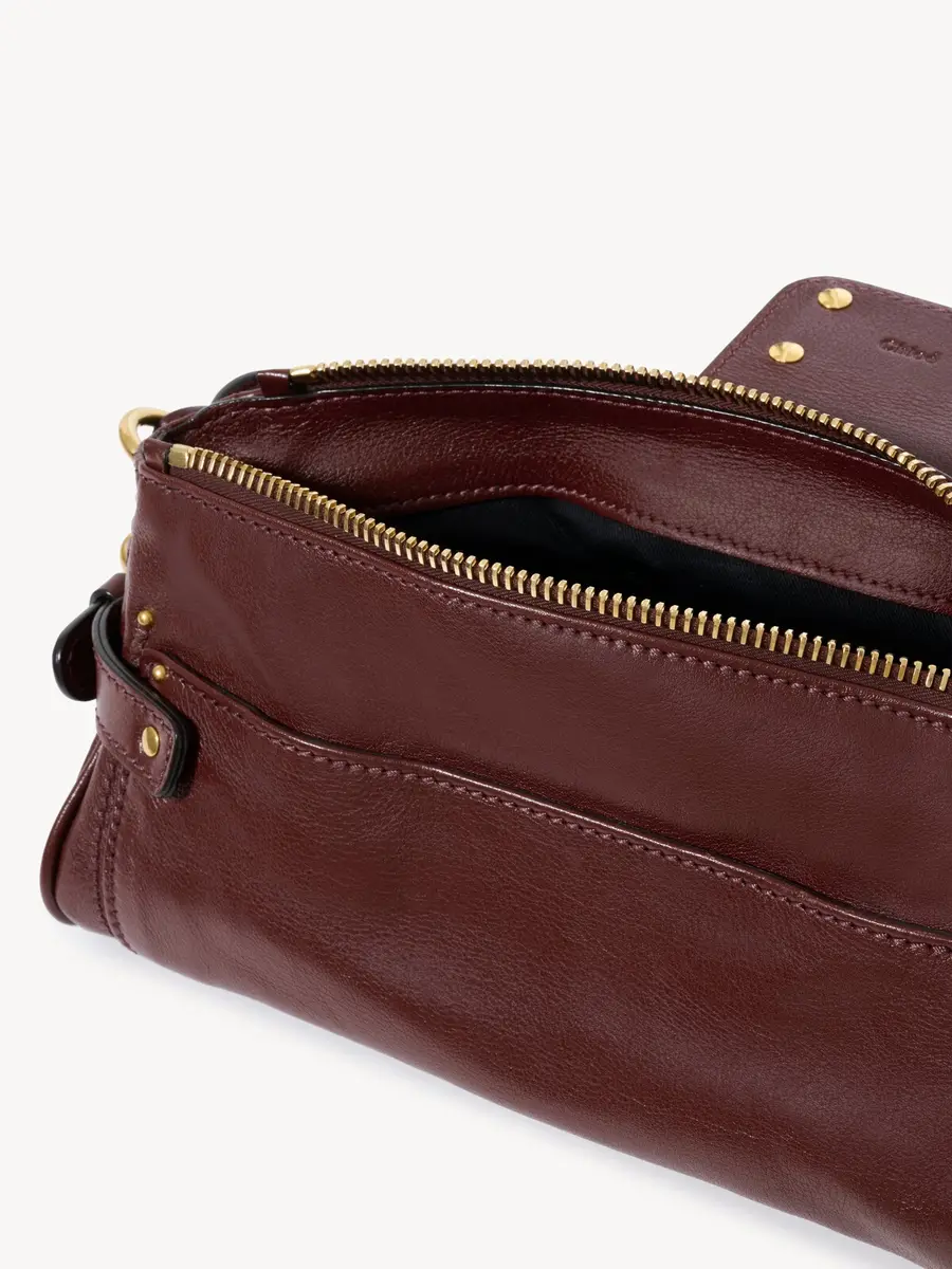 Chloé Small Paddington bag with strap in grained leather | Thumbnail 7