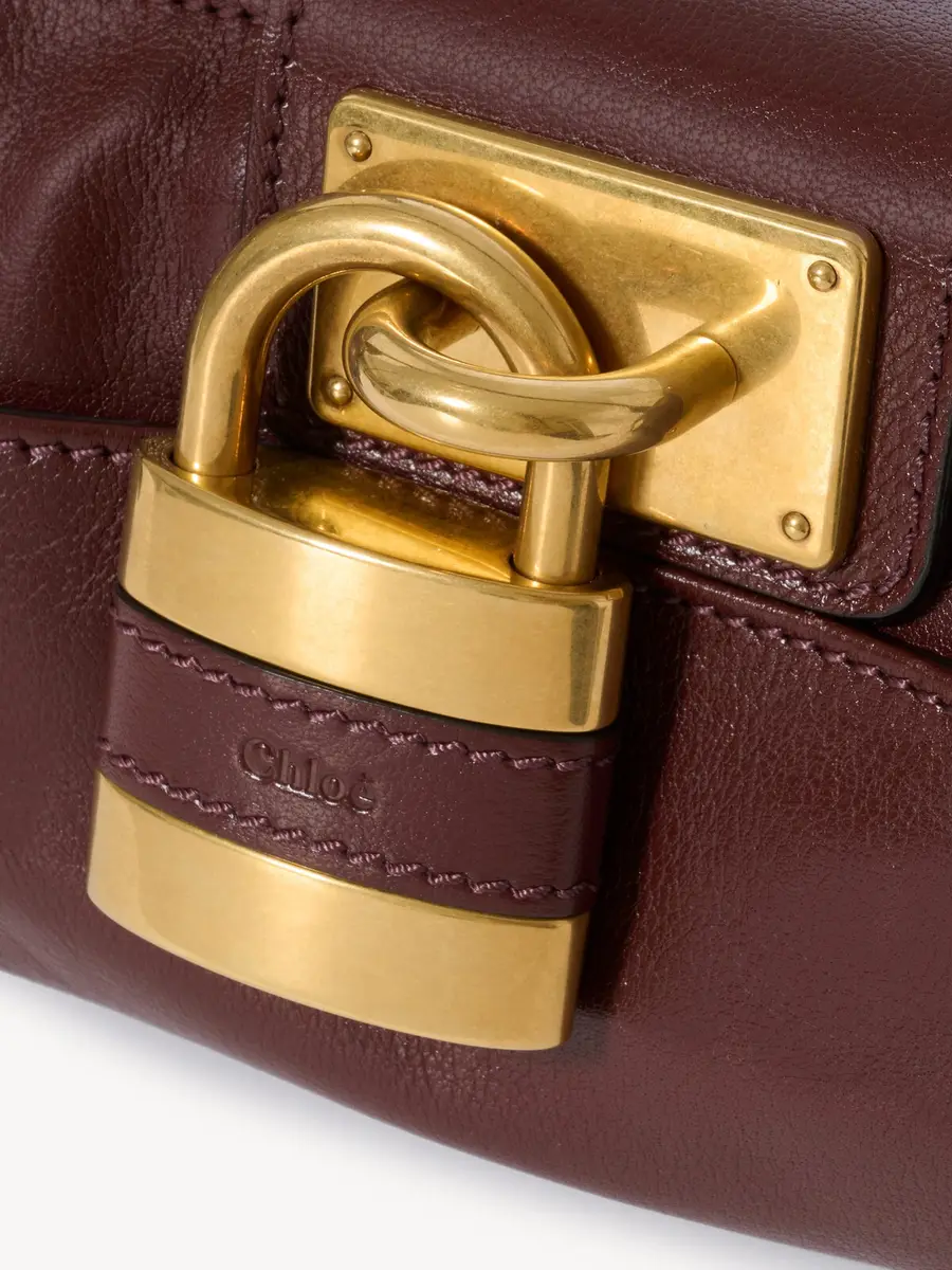 Chloé Small Paddington bag with strap in grained leather | Thumbnail 8