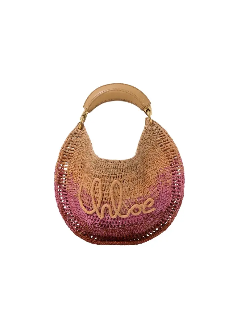Chloé Summer Banana hobo bag in raffia | Image 1 Chloé Summer Banana hobo bag in raffia | Image 1