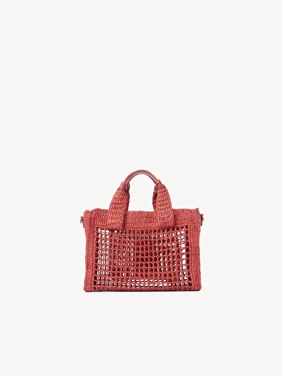 Chloé Small Summer Banana east-west tote bag with strap in raffia | Thumbnail 5 Chloé Small Summer Banana east-west tote bag with strap in raffia | Thumbnail 5