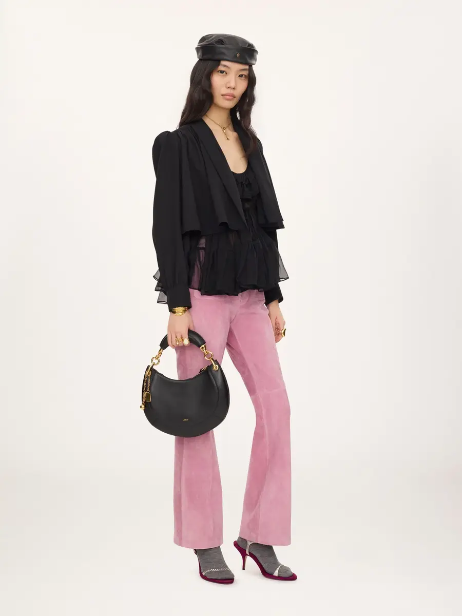 Chloé Small Chloé Banana zipped hobo in soft leather | Thumbnail 8 Chloé Small Chloé Banana zipped hobo in soft leather | Thumbnail 8
