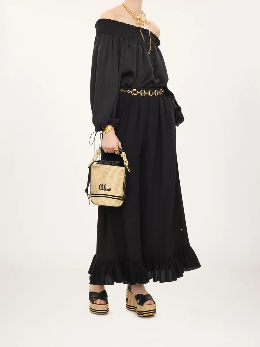 Chloé Chloé Soleil bucket bag in cord | Thumbnail 8 Chloé Chloé Soleil bucket bag in cord | Thumbnail 8