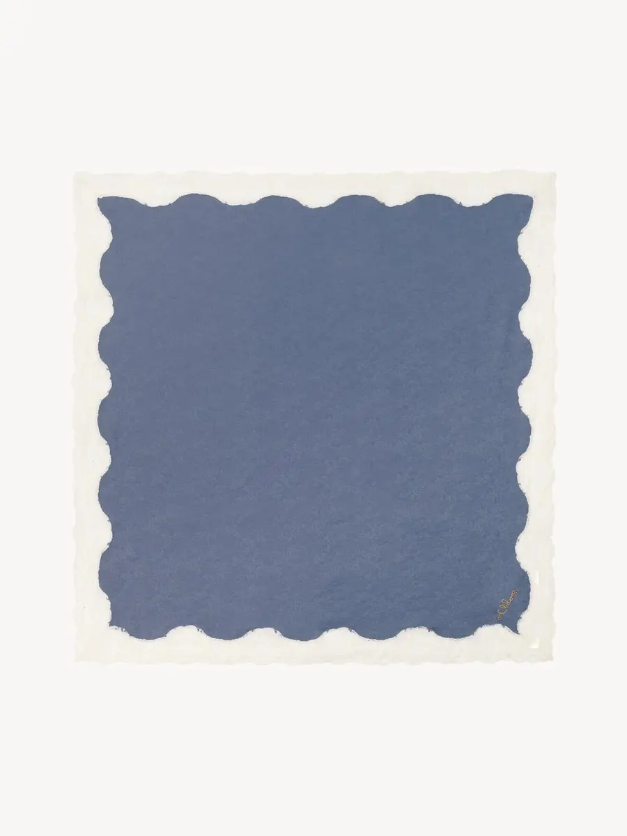 Chloé The Chloé Poetic square scarf in silk & lace | Thumbnail 2 Chloé The Chloé Poetic square scarf in silk & lace | Thumbnail 2