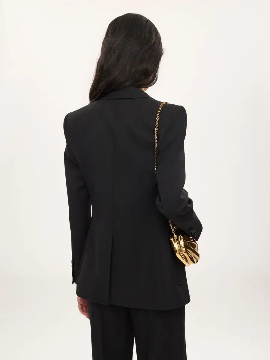 Chloé Single-breasted tailored jacket in wool grain de poudre | Thumbnail 5 Chloé Single-breasted tailored jacket in wool grain de poudre | Thumbnail 5