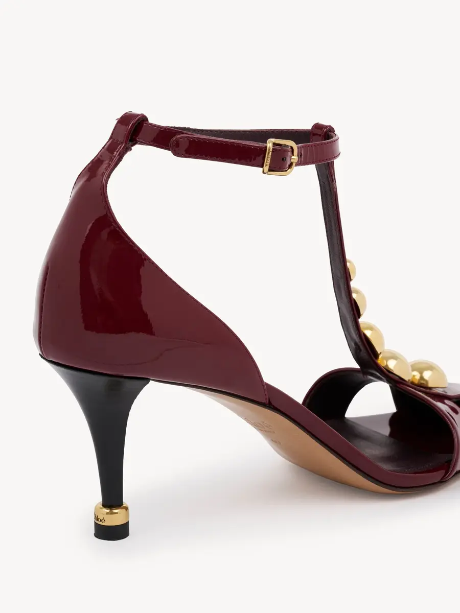 Chloé Cleia heeled sandal | Thumbnail 6 Chloé Cleia heeled sandal | Thumbnail 6
