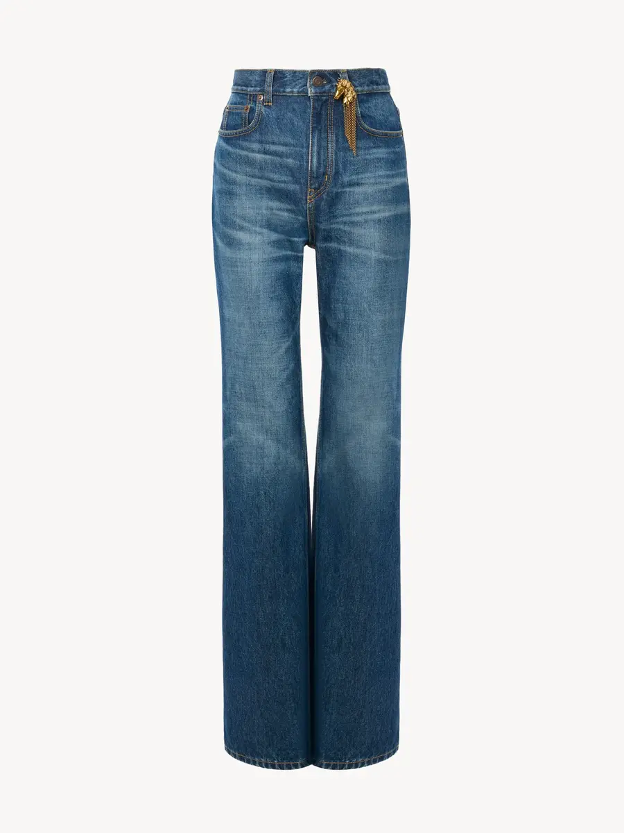 Chloé High-rise straight jeans in denim | Thumbnail 2 Chloé High-rise straight jeans in denim | Thumbnail 2