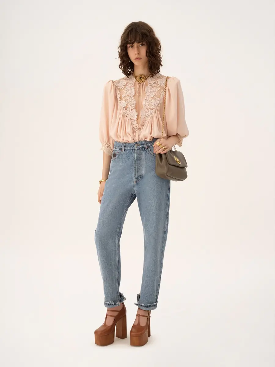 Chloé High-rise tapered jeans in denim | Thumbnail 3 Chloé High-rise tapered jeans in denim | Thumbnail 3