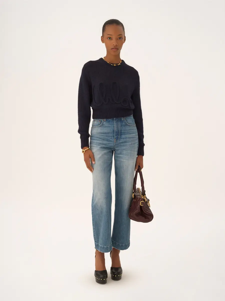 Chloé High-rise cropped jeans in denim | Thumbnail 3 Chloé High-rise cropped jeans in denim | Thumbnail 3