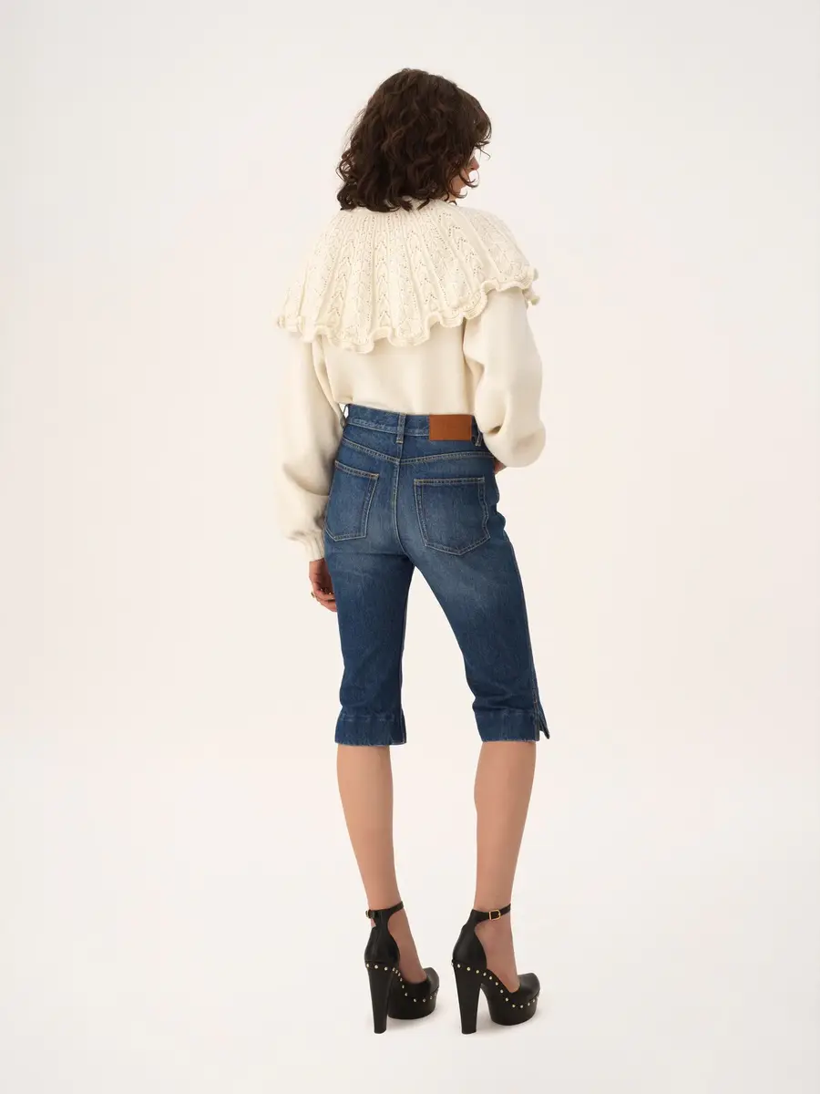 Chloé High-rise capri jeans in denim | Thumbnail 4 Chloé High-rise capri jeans in denim | Thumbnail 4