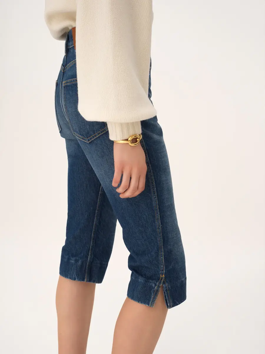 Chloé High-rise capri jeans in denim | Thumbnail 7 Chloé High-rise capri jeans in denim | Thumbnail 7