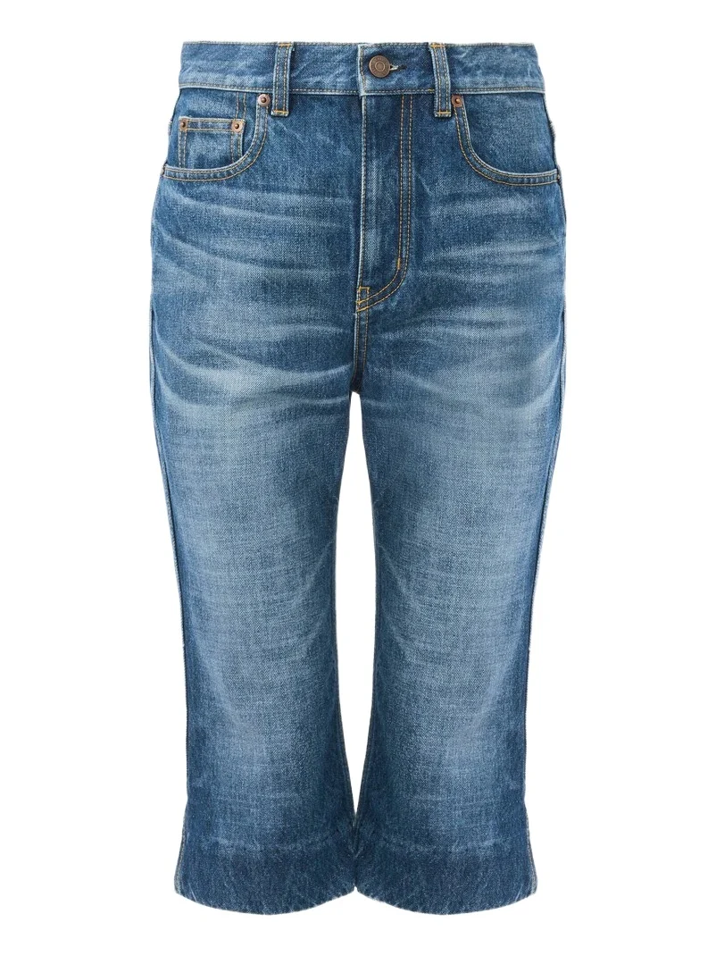 Chloé High-rise capri jeans in denim