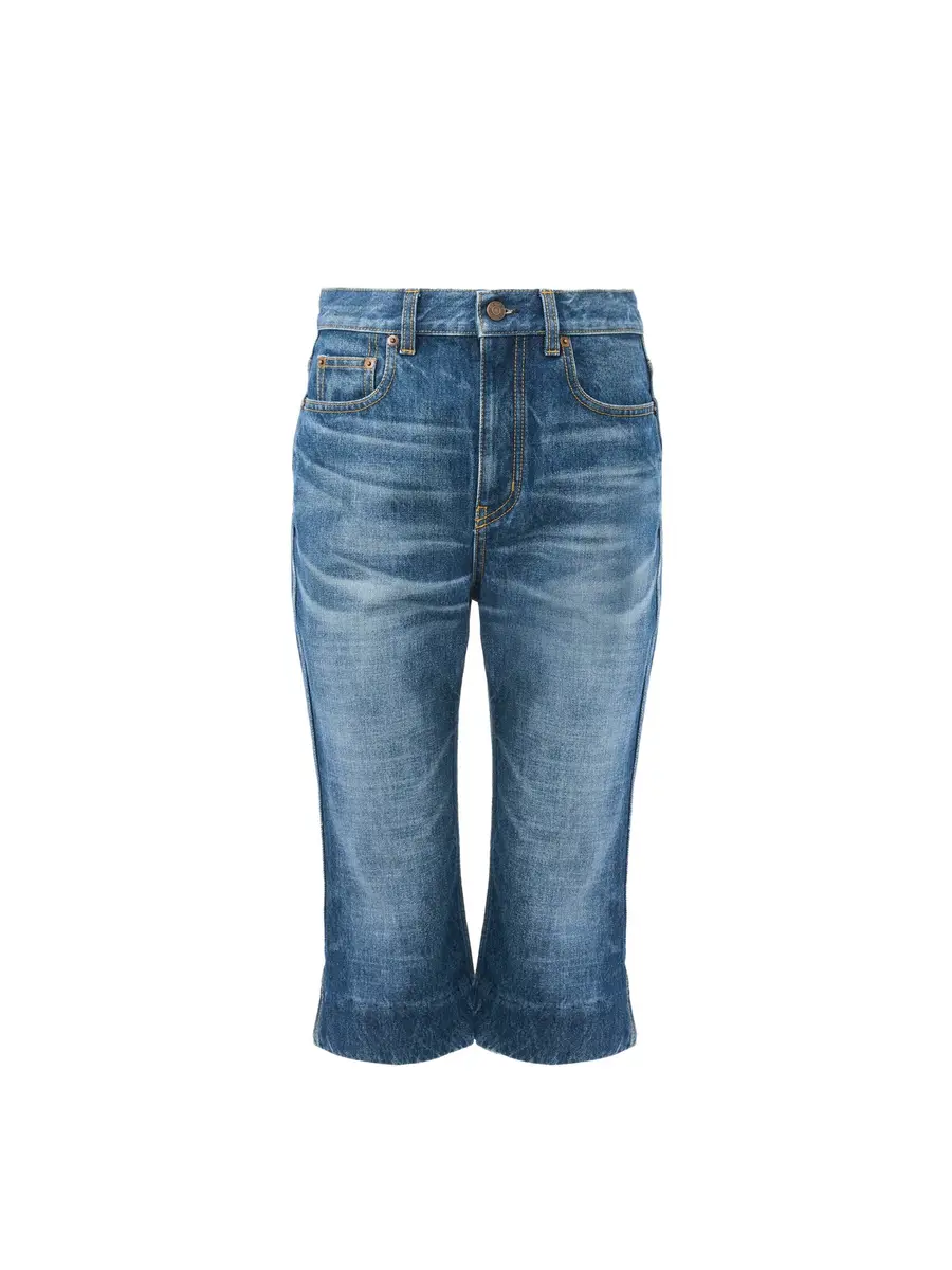 Chloé High-rise capri jeans in denim | Image 1 Chloé High-rise capri jeans in denim | Image 1