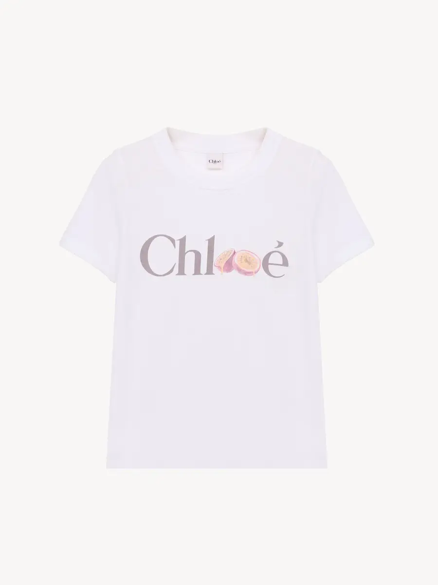 Chloé Baby fit logo T-shirt in cotton jersey | Thumbnail 2 Chloé Baby fit logo T-shirt in cotton jersey | Thumbnail 2