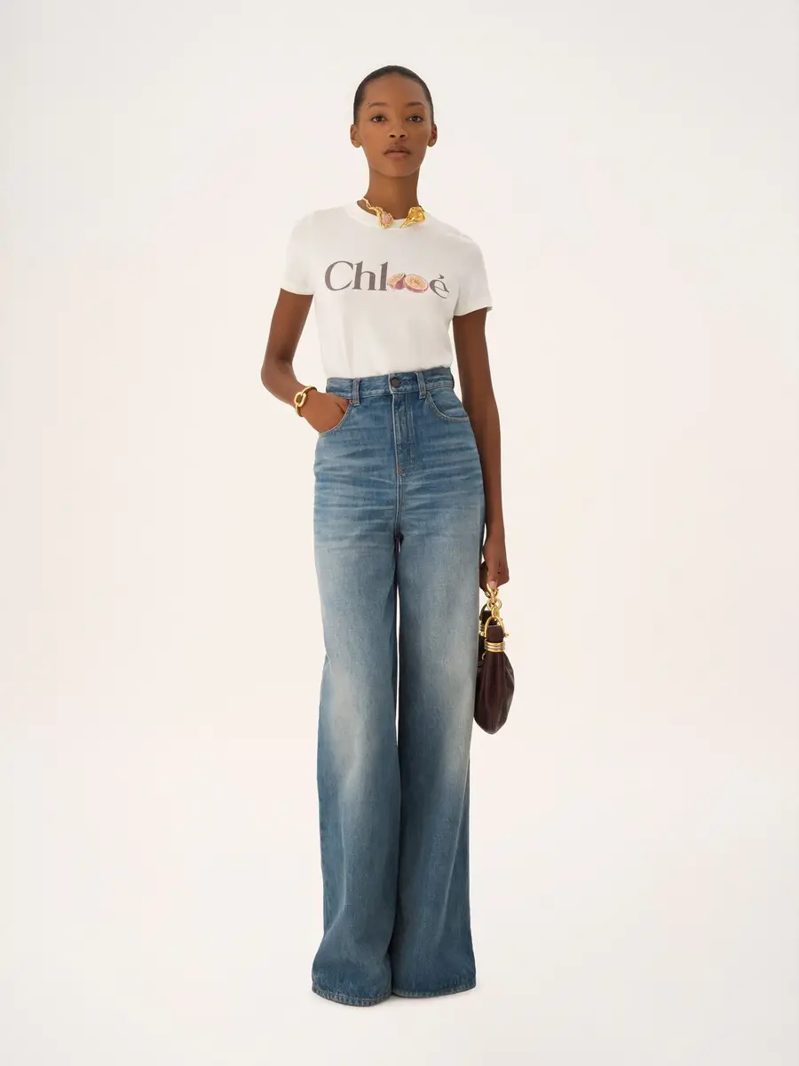 Chloé Baby fit logo T-shirt in cotton jersey | Thumbnail 3 Chloé Baby fit logo T-shirt in cotton jersey | Thumbnail 3