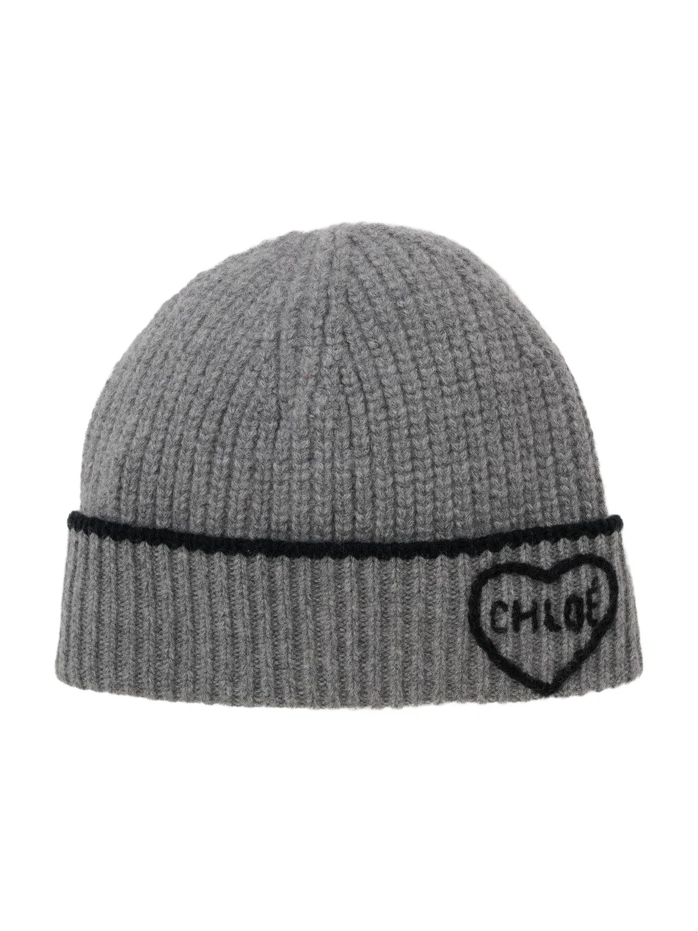 The Chloé Encoeur beanie in wool & cashmere The Chloé Encoeur beanie in wool & cashmere