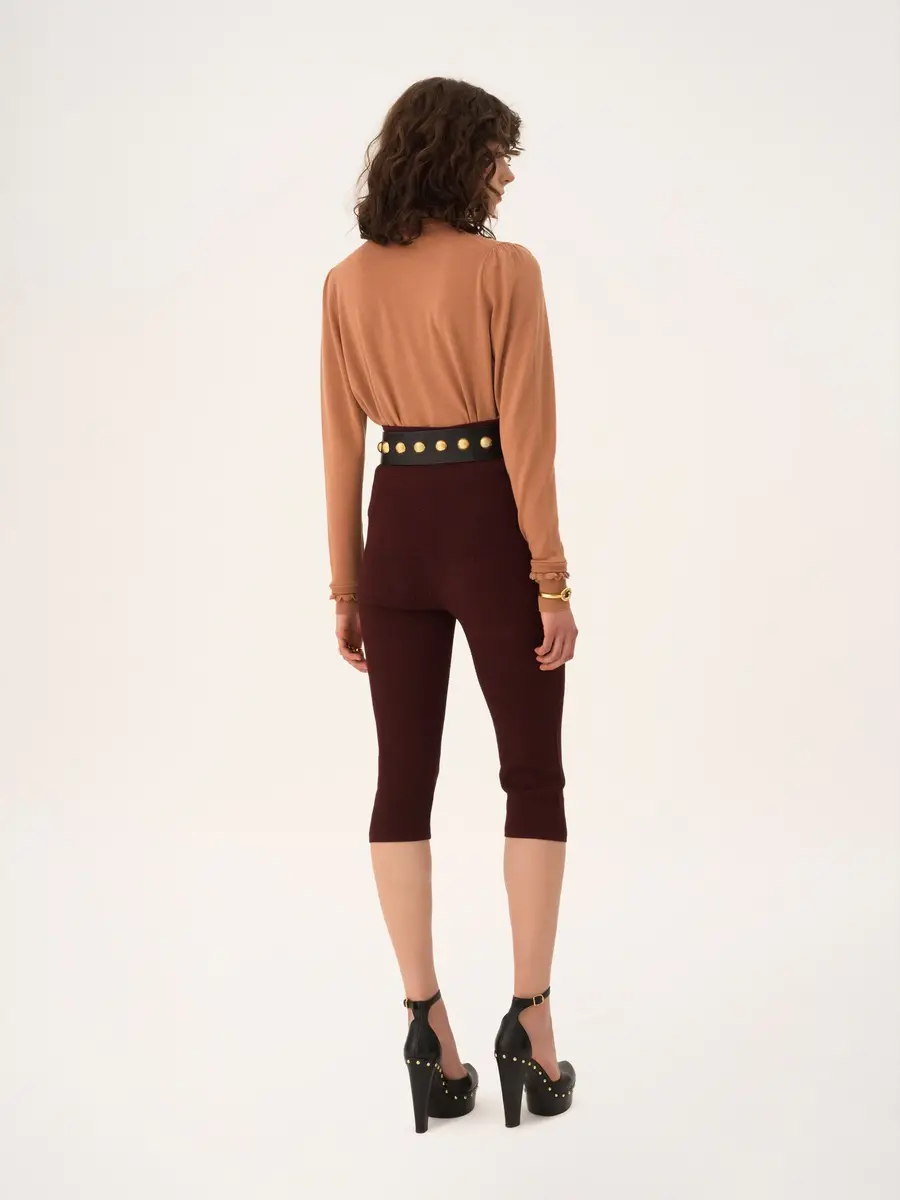 Chloé Turtleneck sweater in a merino wool knit | Thumbnail 5
