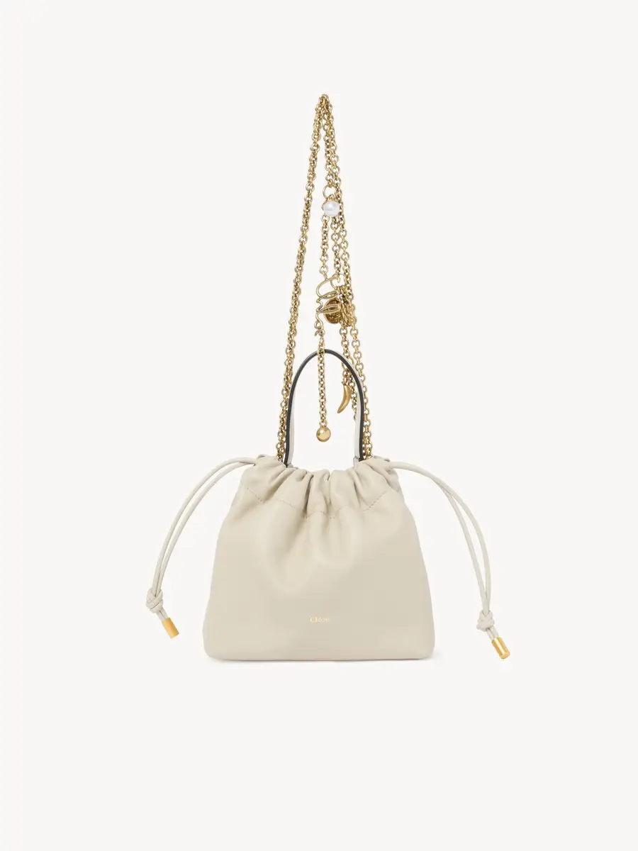 Chloé Mini Chloé Icons shoulder bag with chain in soft leather | Thumbnail 2 Chloé Mini Chloé Icons shoulder bag with chain in soft leather | Thumbnail 2