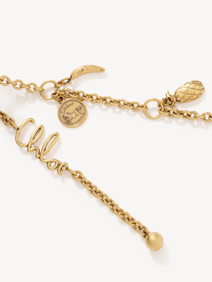 Chloé Mini Chloé Icons shoulder bag with chain in soft leather | Thumbnail 6