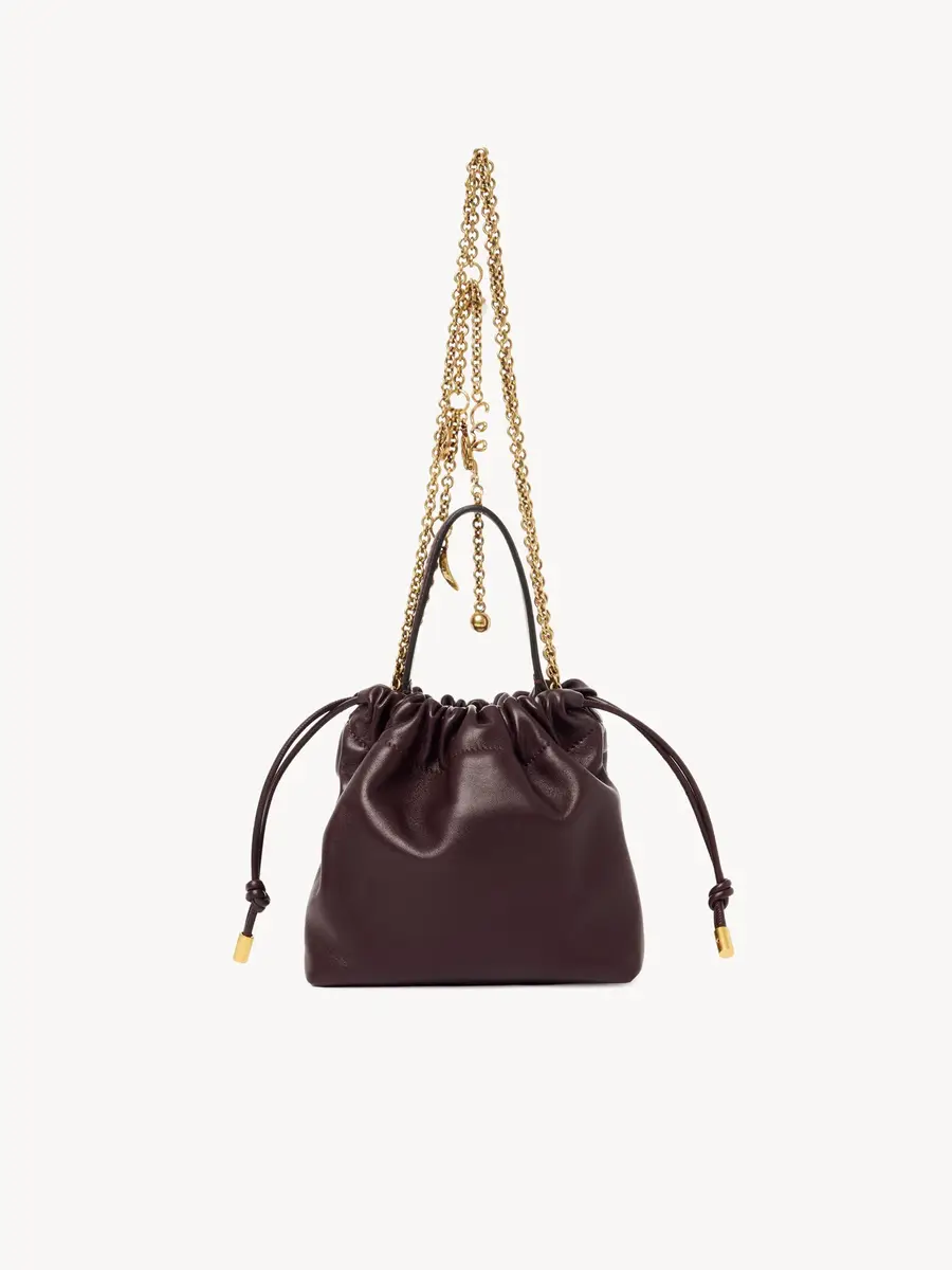 Chloé Mini Chloé Icons shoulder bag with chain in soft leather | Thumbnail 5 Chloé Mini Chloé Icons shoulder bag with chain in soft leather | Thumbnail 5