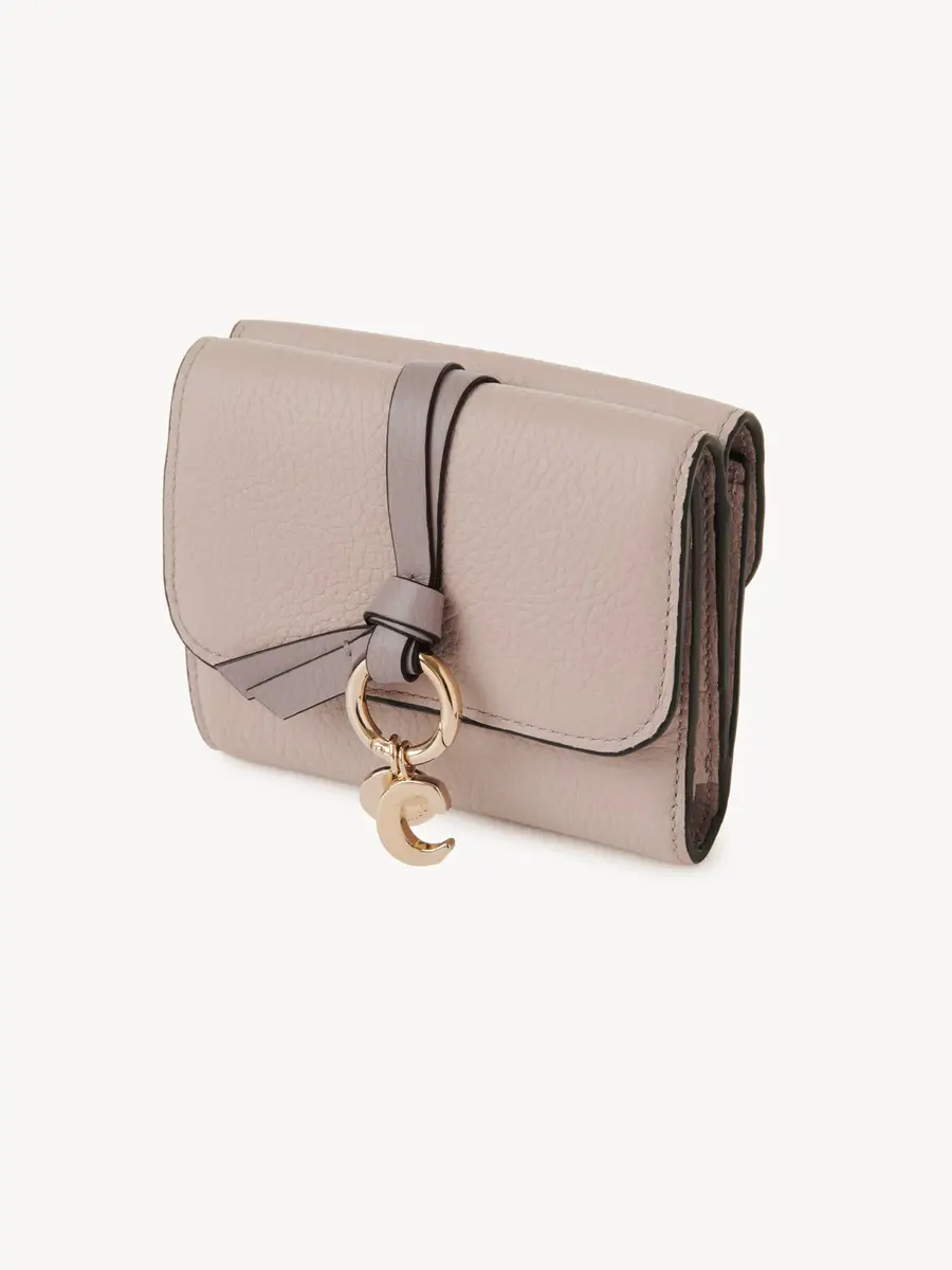 Chloé Small Alphabet tri-fold in grained leather | Thumbnail 3 Chloé Small Alphabet tri-fold in grained leather | Thumbnail 3