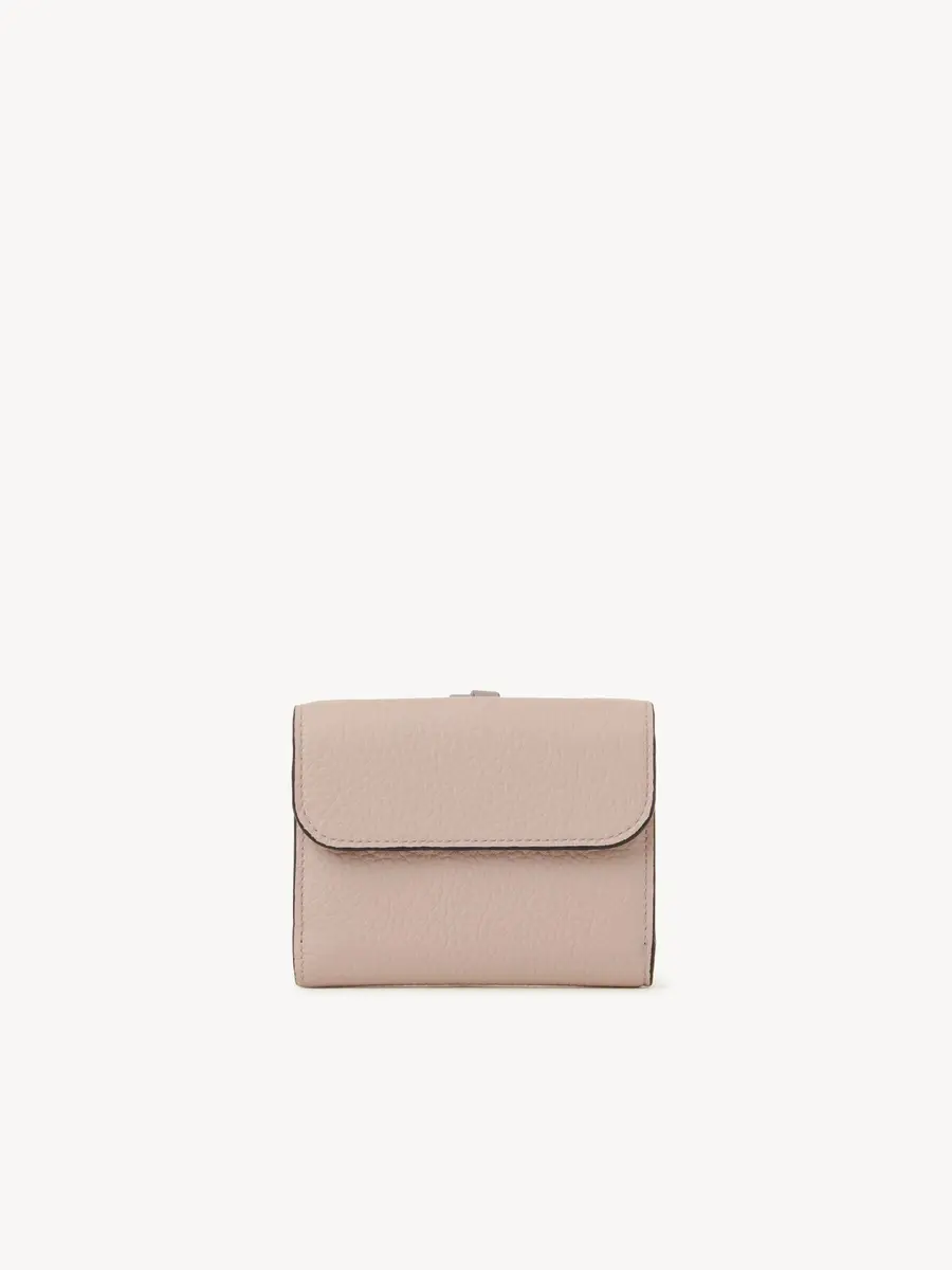 Chloé Small Alphabet tri-fold in grained leather | Thumbnail 4 Chloé Small Alphabet tri-fold in grained leather | Thumbnail 4