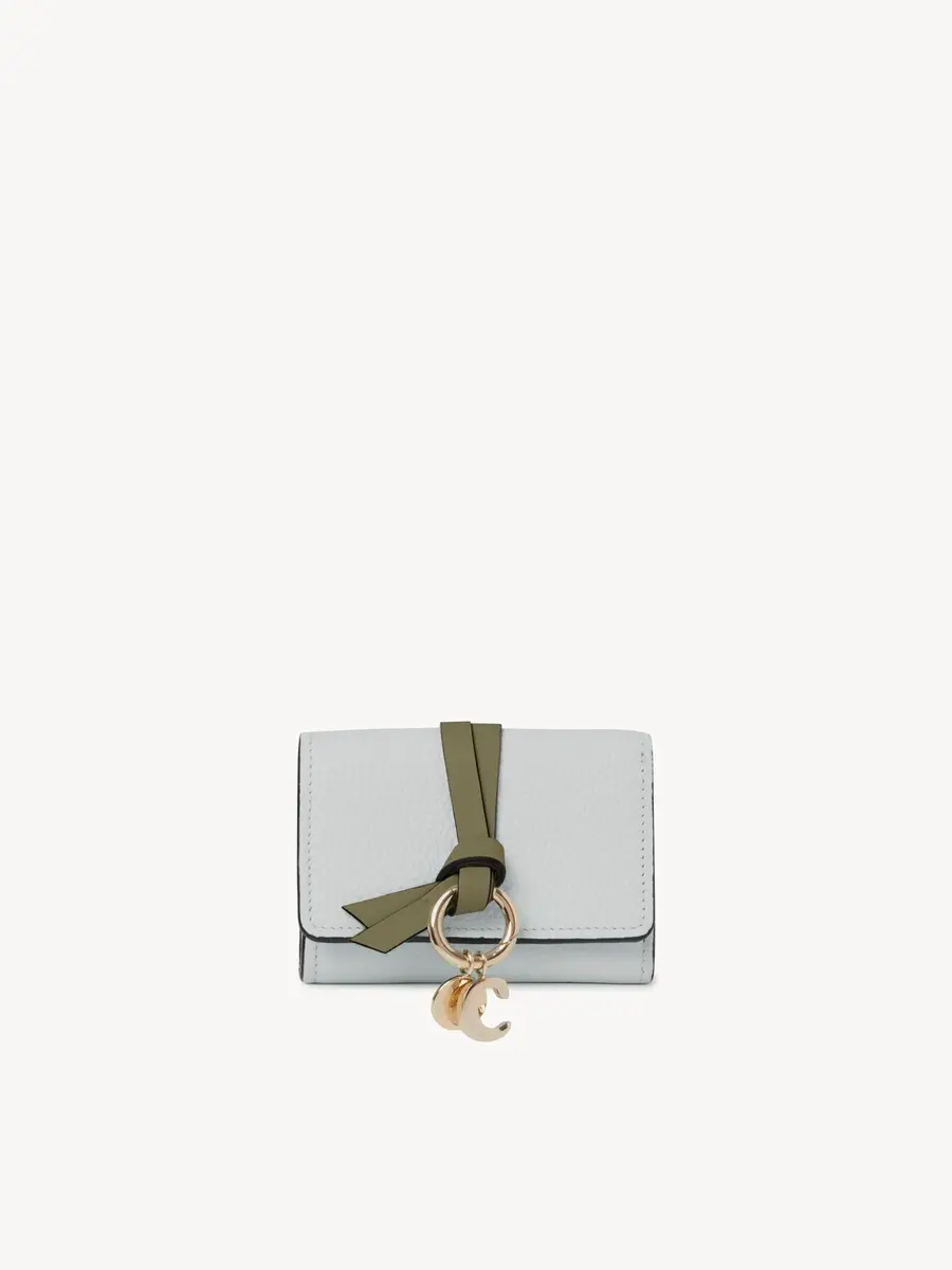 Chloé Mini Alphabet tri-fold in grained leather | Thumbnail 2