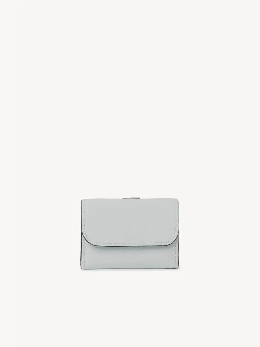 Chloé Mini Alphabet tri-fold in grained leather | Thumbnail 3